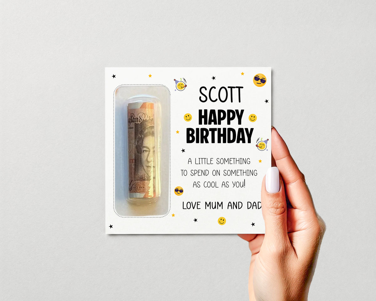 Personalised Birthday Money Birthday Money Gift Card | Fun Cash Gift | Great for Kids