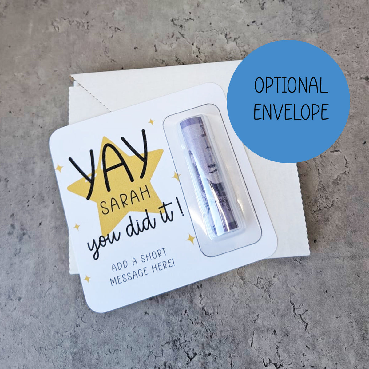 Personalised Graduation Money Gift Card• You Passed Card • GCSE Exam Congratulations Gift