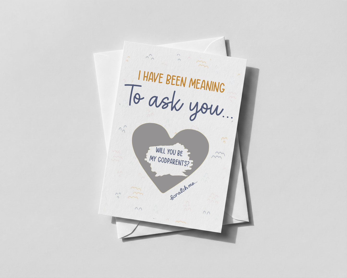 Personalised Godparents Scratch Card • Will You Be My Godparents Proposal • Godparent Reveal Card