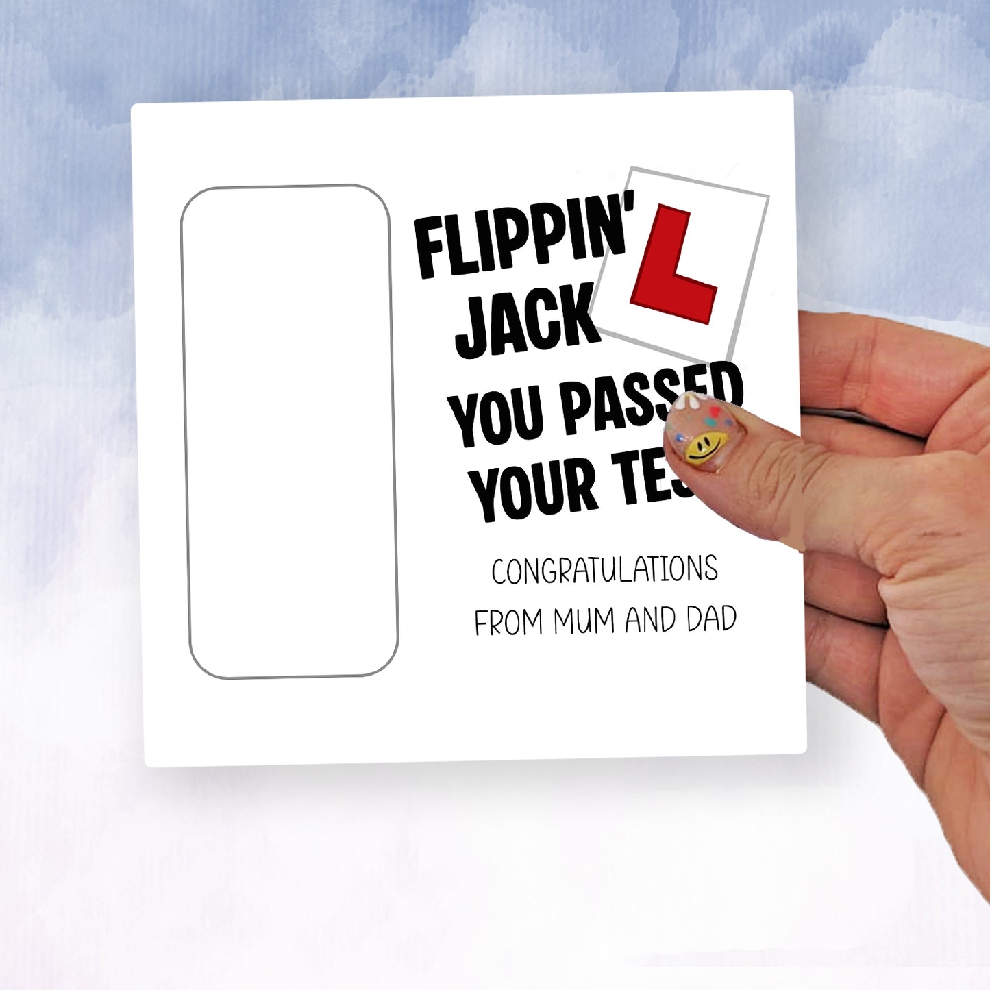 Personalised Driving Lesson Money Wallet – 17th Birthday Gift • Learner Driver Present