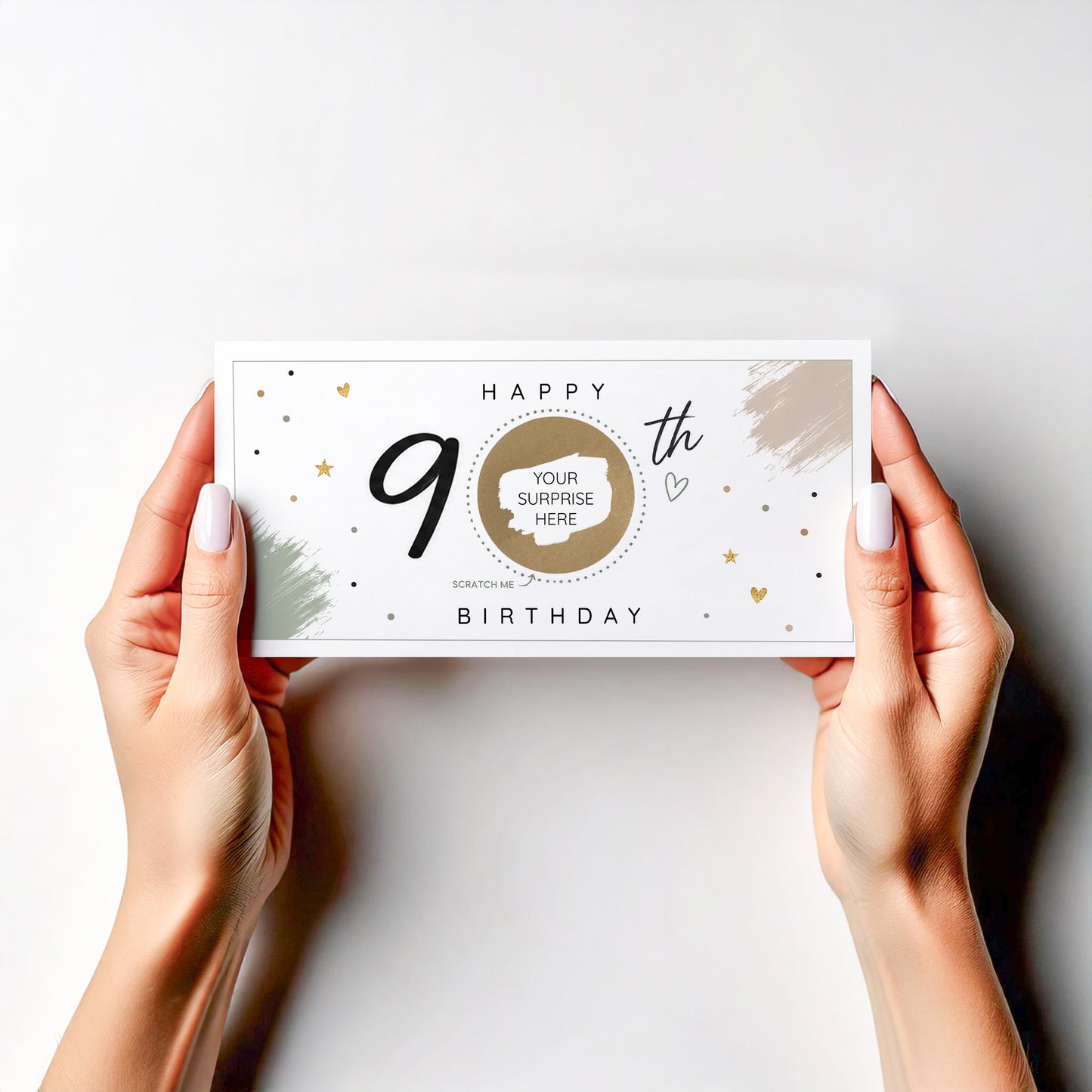 Personalised 40th Birthday Scratch Off Card, Surprise Gift Reveal , Experience Holiday Ticket Reveal (Copy)