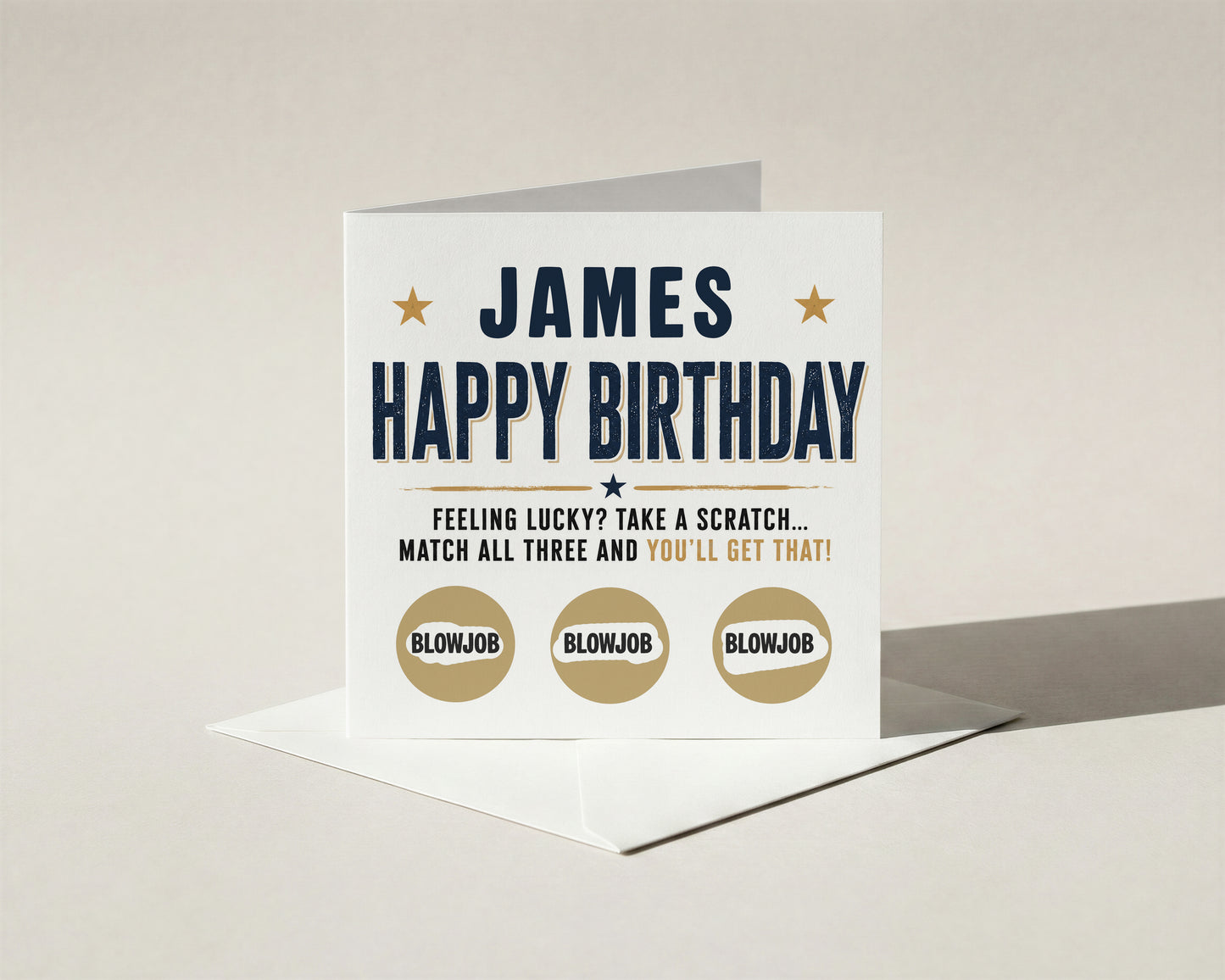 Personalised Naughty Scratch Off Birthday Card for Him Boyfriend Husband Funny Gift