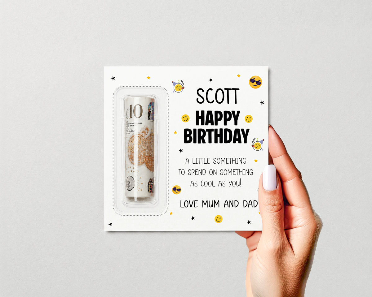 Personalised Birthday Money Birthday Money Gift Card | Fun Cash Gift | Great for Kids
