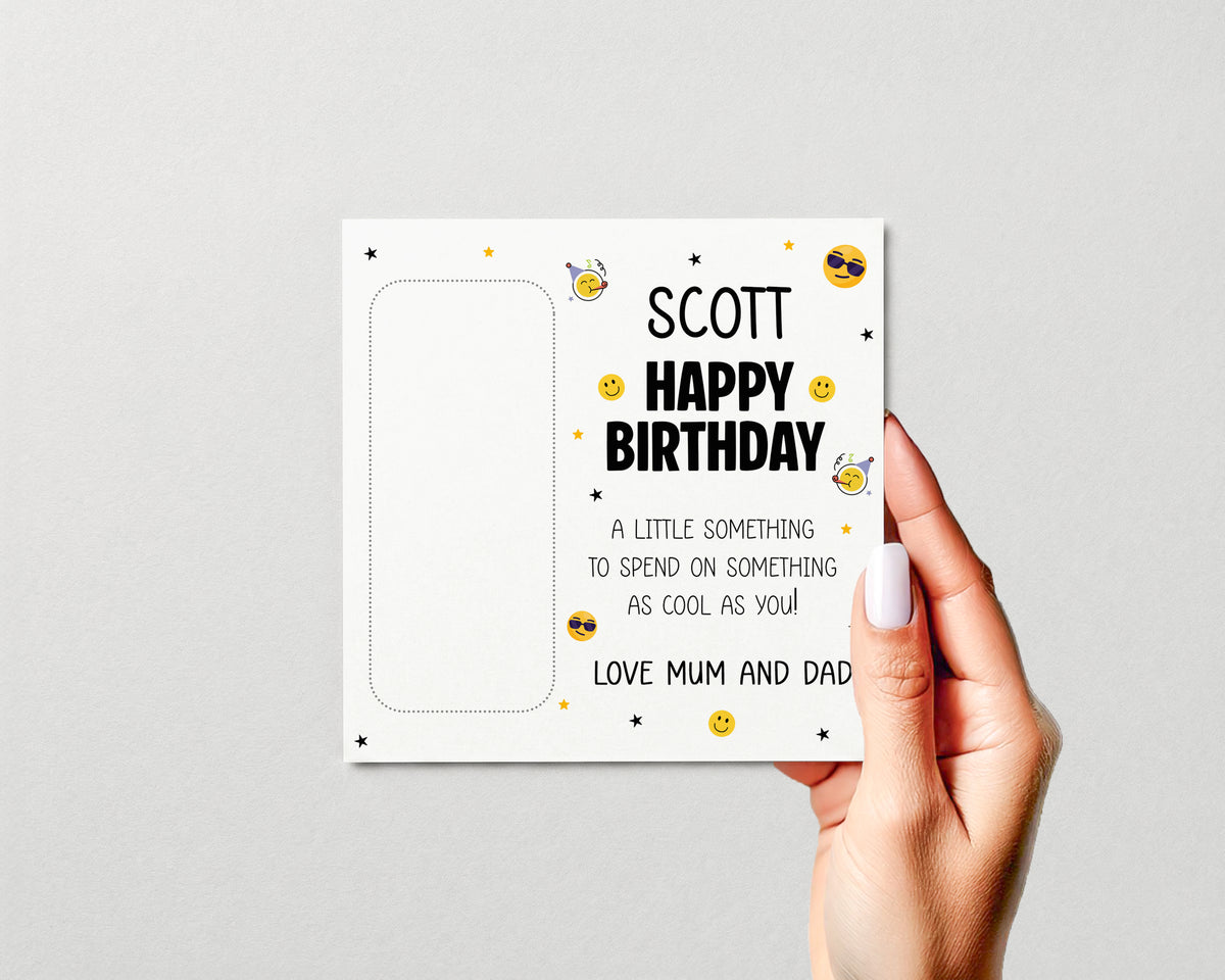 Personalised Birthday Money Birthday Money Gift Card | Fun Cash Gift | Great for Kids