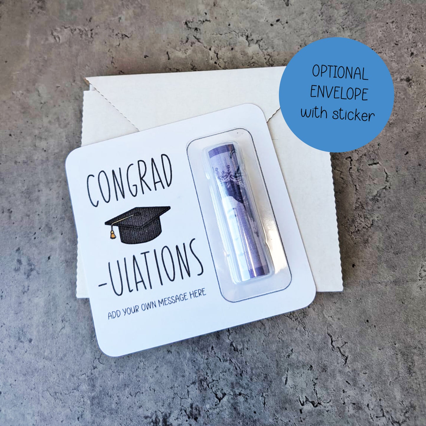 Personalised Graduation Money Wallet • You Passed Card • GCSE Exam Congratulations Gift