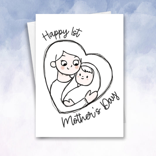 First Mother's day Card from baby