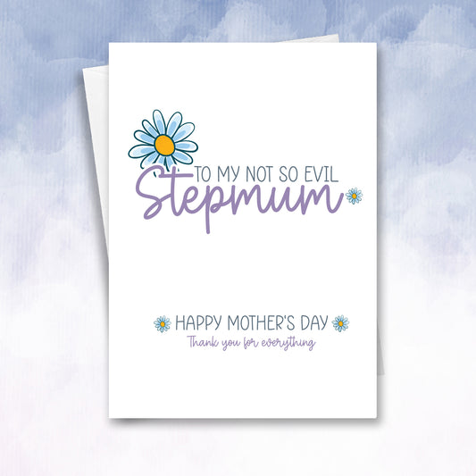 Mother's Day card - Stepmum stepmothers card - card new mum mom card