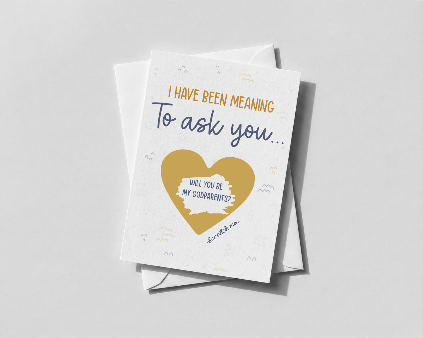 Personalised Godparents Scratch Card • Will You Be My Godparents Proposal • Godparent Reveal Card