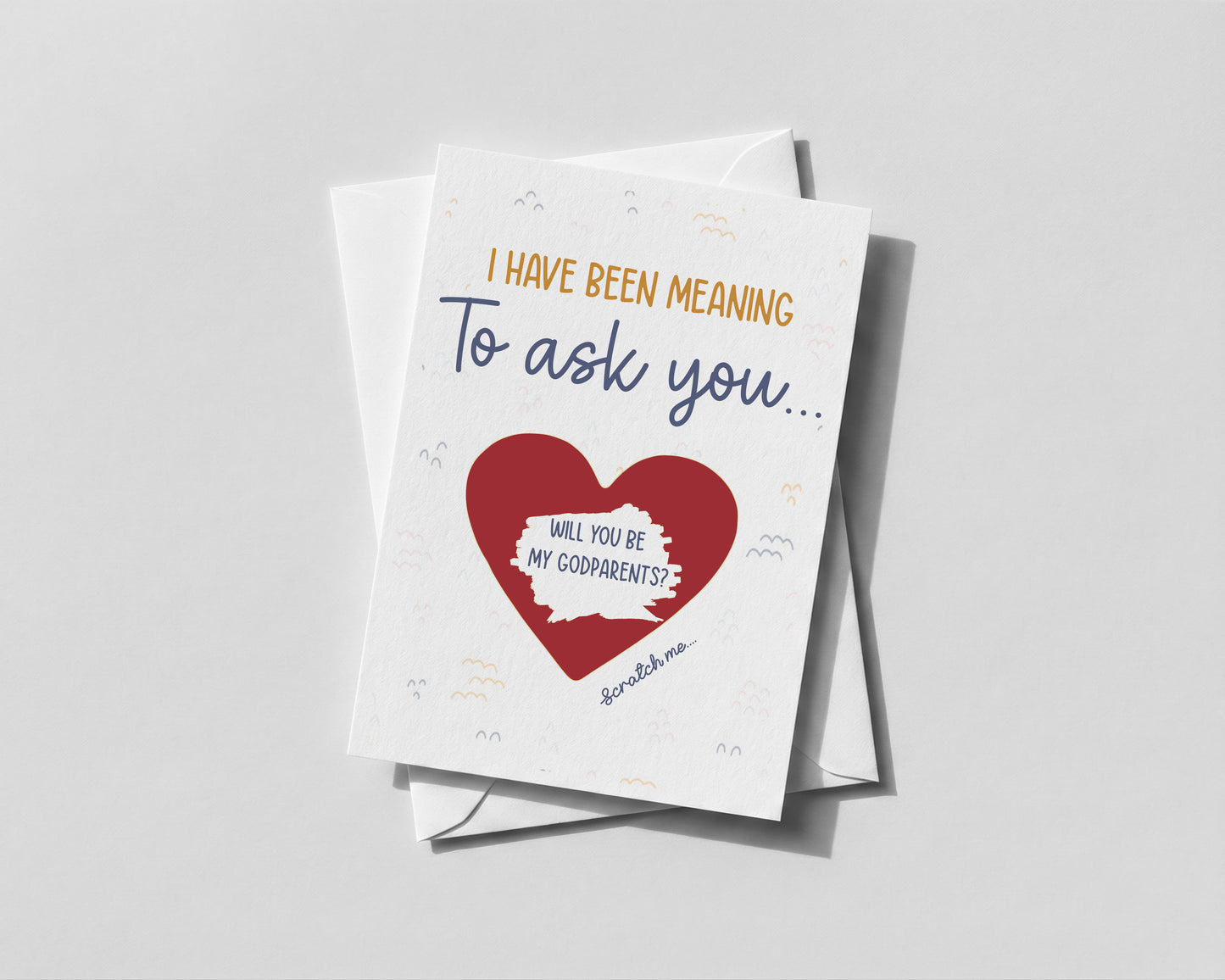Personalised Godparents Scratch Card • Will You Be My Godparents Proposal • Godparent Reveal Card