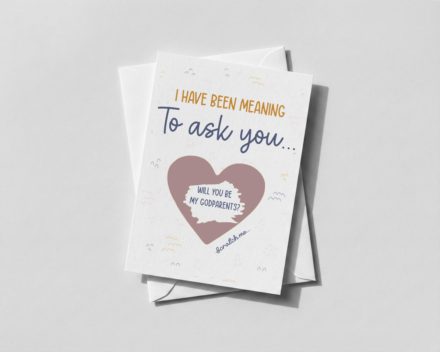 Personalised Godparents Scratch Card • Will You Be My Godparents Proposal • Godparent Reveal Card