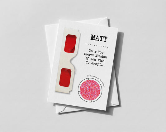 Personalised Best Man Proposal Card • Accept Mission • Groomsman Usher Invite