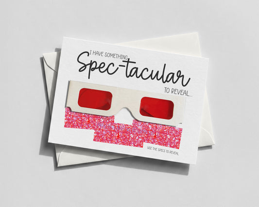 Personalised birthday Reveal glasses surprise going holiday secret anniversary